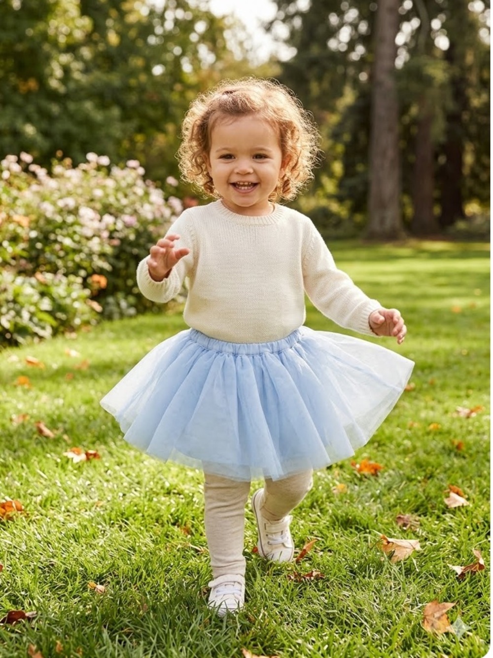 NWOT Blue Flare Tutu Skirt 2-4 Toddler - Picture 2 of 5